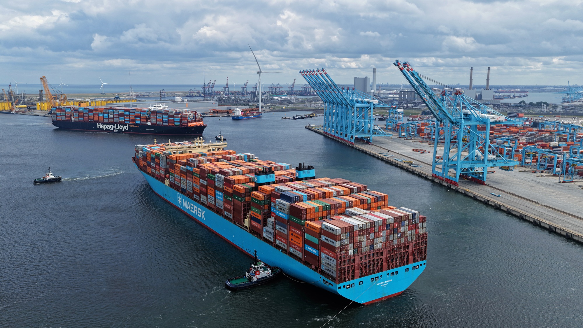 Ship on sea